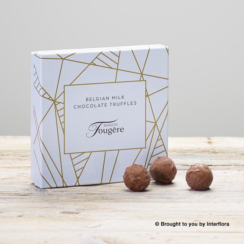 Belgian Milk Chocolate Truffles box of 12