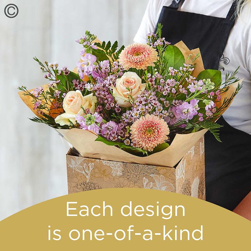 Pastel Florist Choice Hand Tied