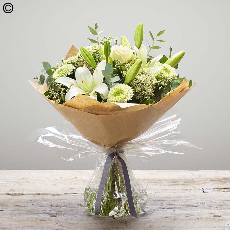 Neutral Florist Choice Hand Tied