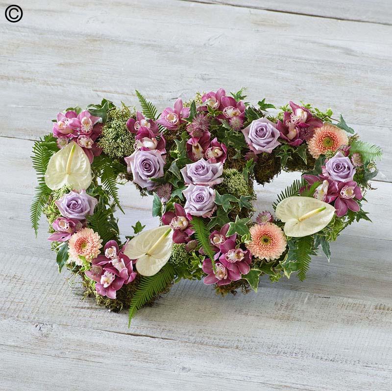 Deluxe Double Heart Tribute