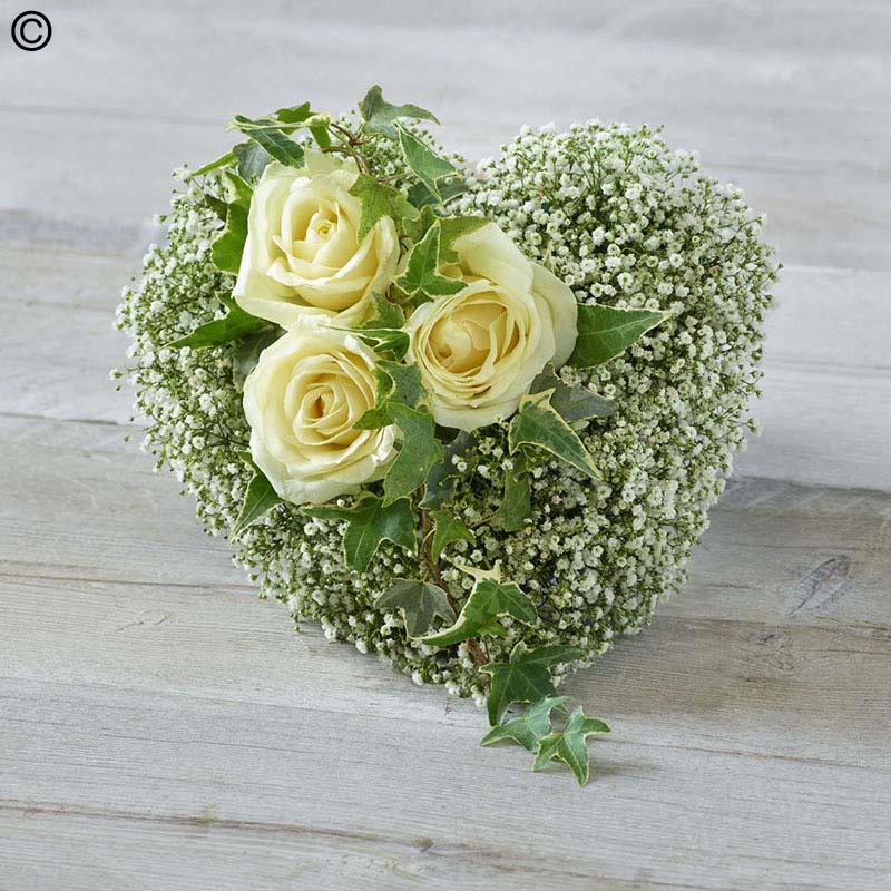 Heart Casket Adornment