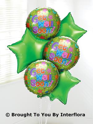 Get Well Balloon Bouquet