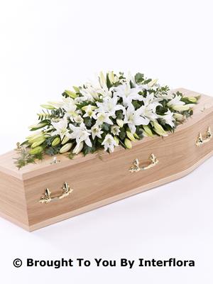 Lily Casket Spray